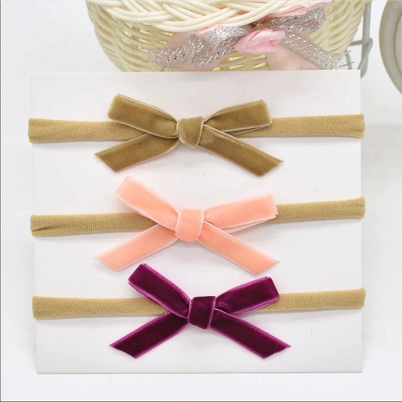 baby velvet headbands